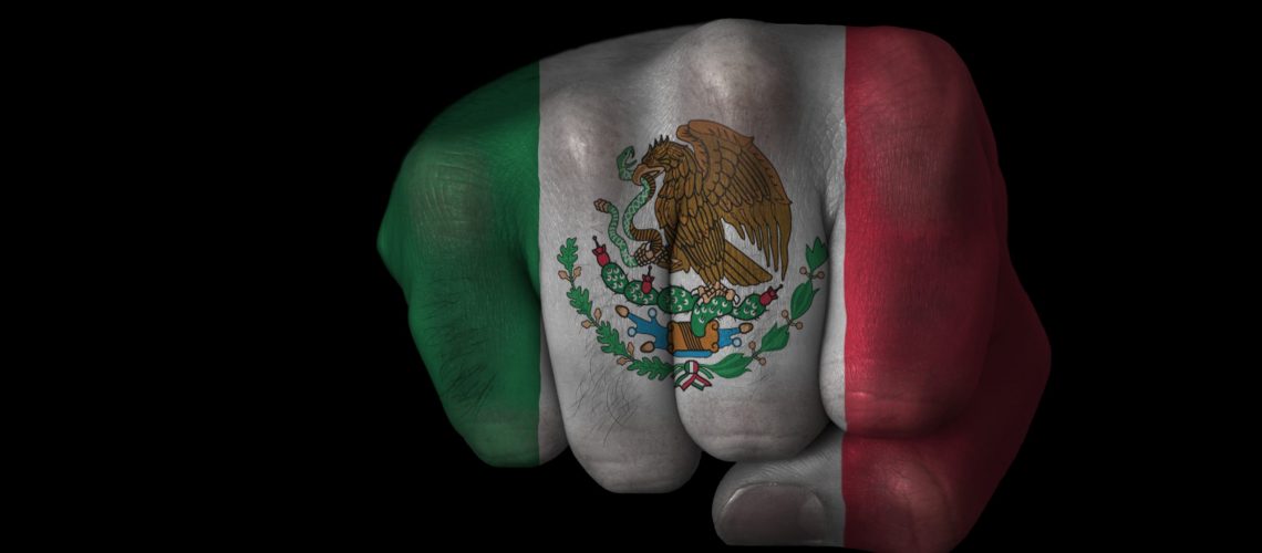 Fist,Of,Mexico,Painted
