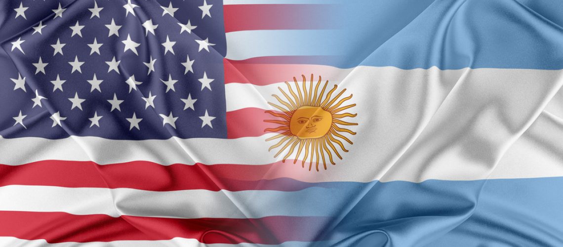Relations,Between,Two,Countries.,Usa,And,Argentina